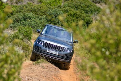 Range Rover off-roading
